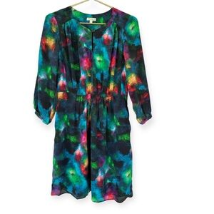 Shoshanna • Silk Watercolor Dress